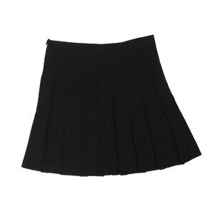 NWOT Cider Black Pleated Mini Skirt/Skort (Size Small)